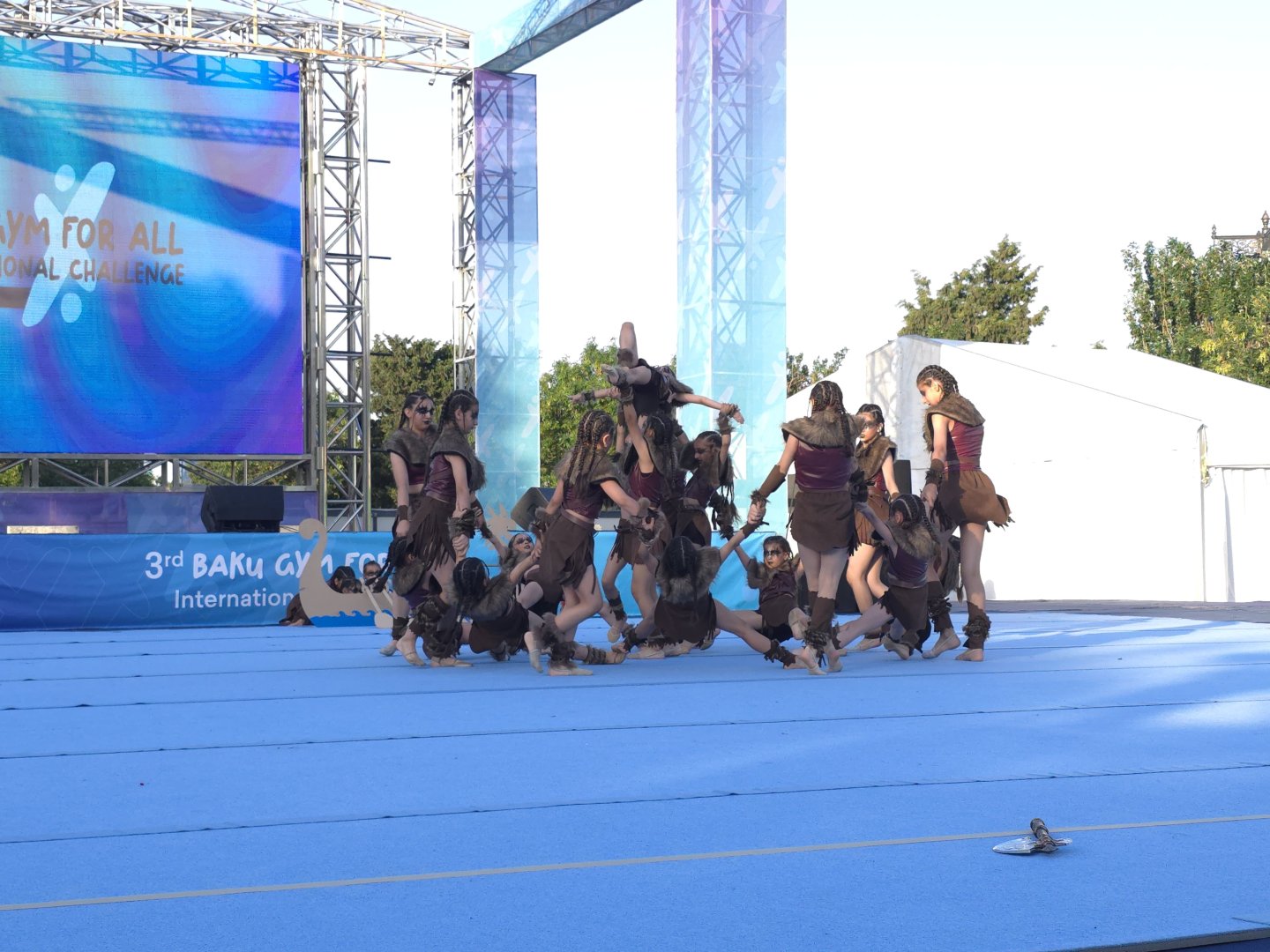Bakıda “Gimnastika hamı üçün” növü üzrə beynəlxalq turnirin açılış mərasimi olub (FOTO)