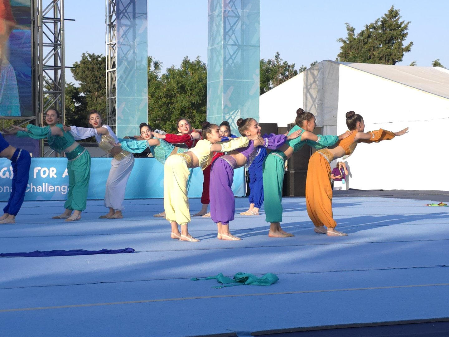 Bakıda “Gimnastika hamı üçün” növü üzrə beynəlxalq turnirin açılış mərasimi olub (FOTO)