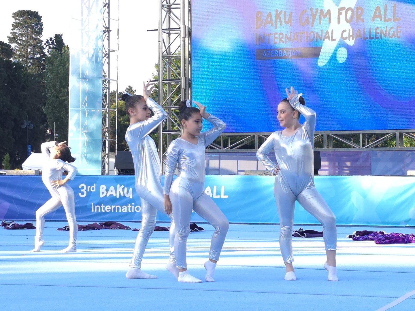 Bakıda “Gimnastika hamı üçün” növü üzrə beynəlxalq turnirin açılış mərasimi olub (FOTO)