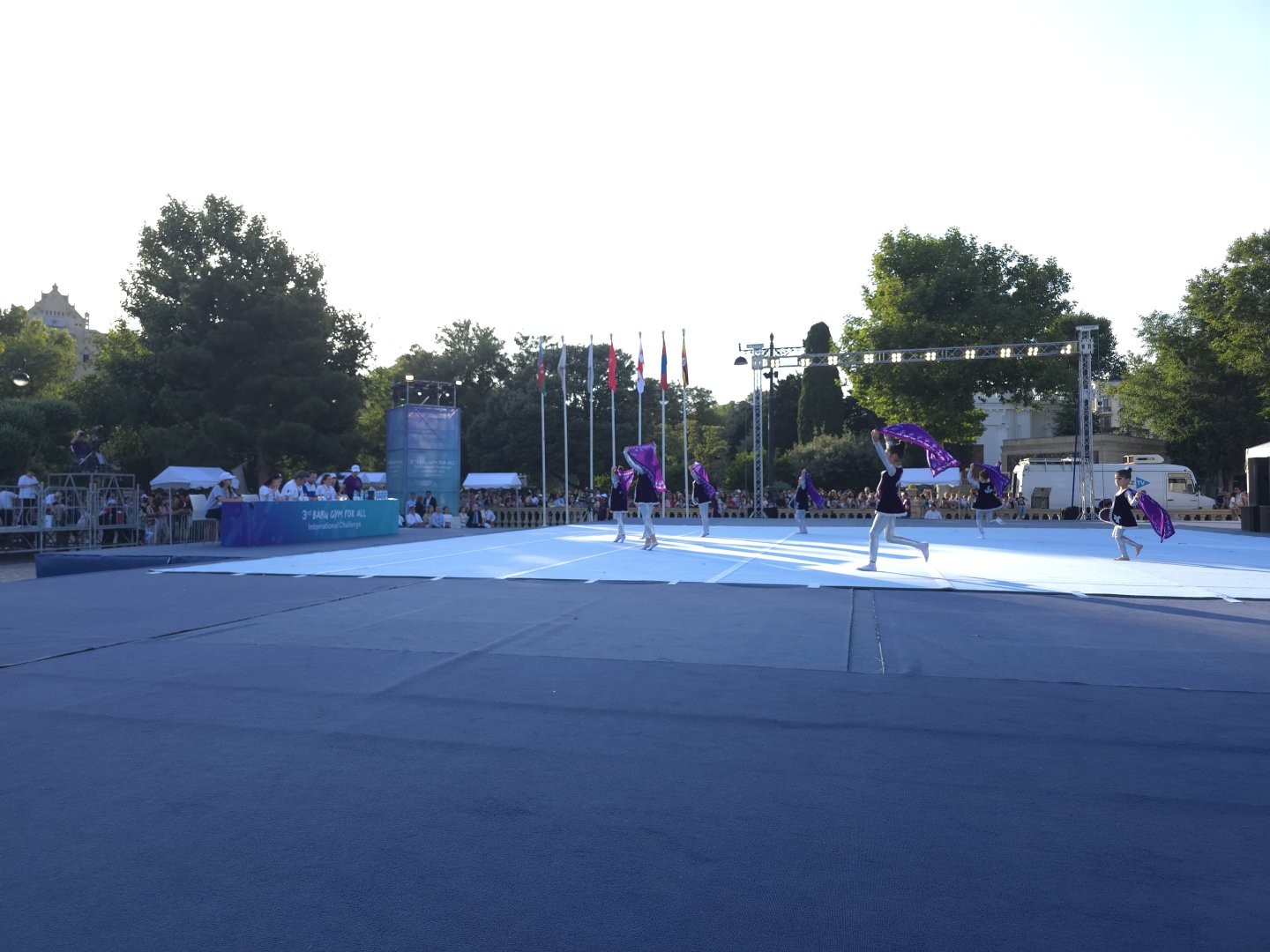 Bakıda “Gimnastika hamı üçün” növü üzrə beynəlxalq turnirin açılış mərasimi olub (FOTO)