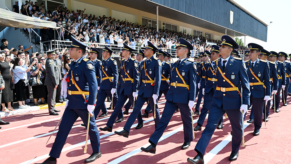 Heydər Əliyev adına Hərbi İnstitutun buraxılış mərasimi keçirilib (FOTO/VİDEO)
