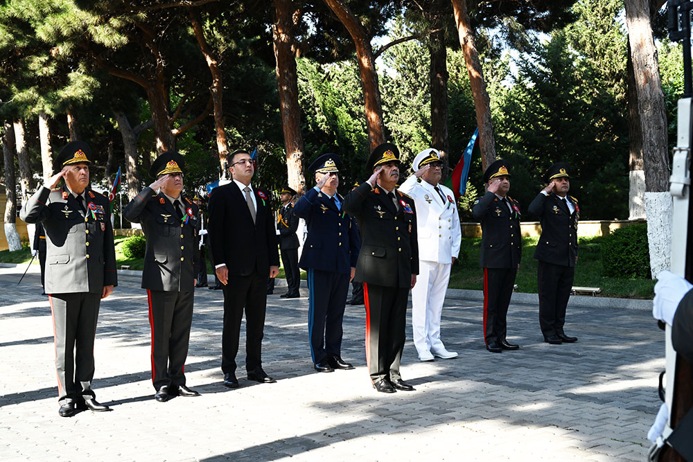 Heydər Əliyev adına Hərbi İnstitutun buraxılış mərasimi keçirilib (FOTO/VİDEO)