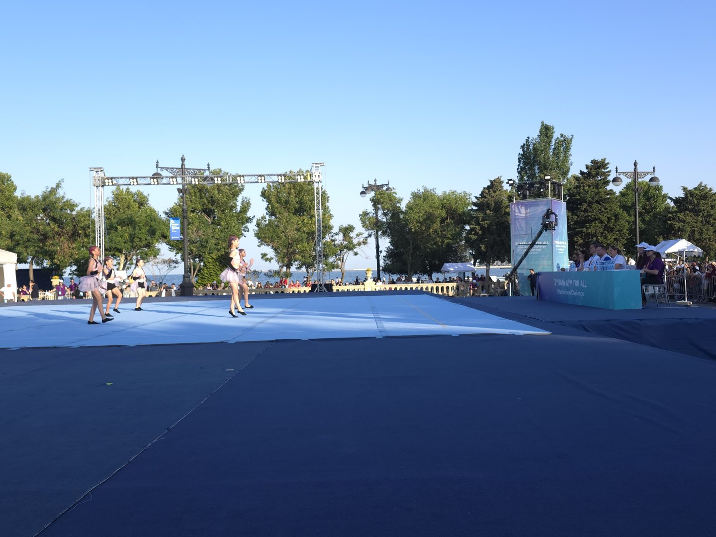 Bakıda “Gimnastika hamı üçün” növü üzrə beynəlxalq turnirin açılış mərasimi olub (FOTO)
