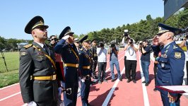Heydər Əliyev adına Hərbi İnstitutun buraxılış mərasimi keçirilib (FOTO/VİDEO)