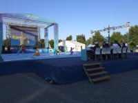 Bakıda “Gimnastika hamı üçün” növü üzrə beynəlxalq turnirin açılış mərasimi olub (FOTO)