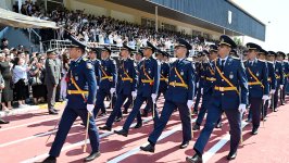Heydər Əliyev adına Hərbi İnstitutun buraxılış mərasimi keçirilib (FOTO/VİDEO)