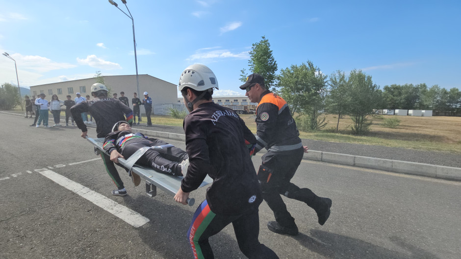 Fövqəladə Hallar Nazirliyinin 20 illiyinə həsr olunmuş yarışlara yekun vurulub (FOTO)