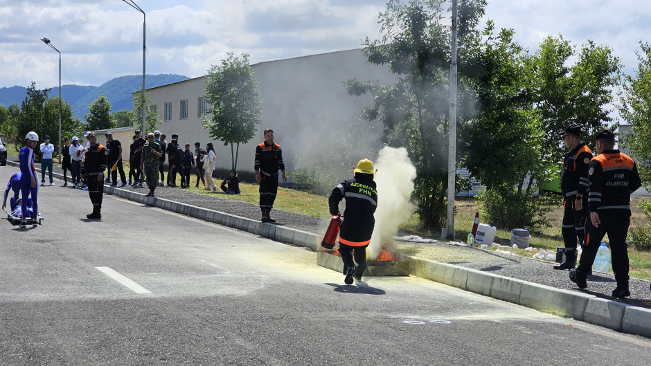 Fövqəladə Hallar Nazirliyinin 20 illiyinə həsr olunmuş yarışlara yekun vurulub (FOTO)