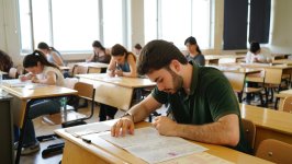 Rezidenturaya qəbul imtahanının birinci mərhələsi keçirilib (FOTO)