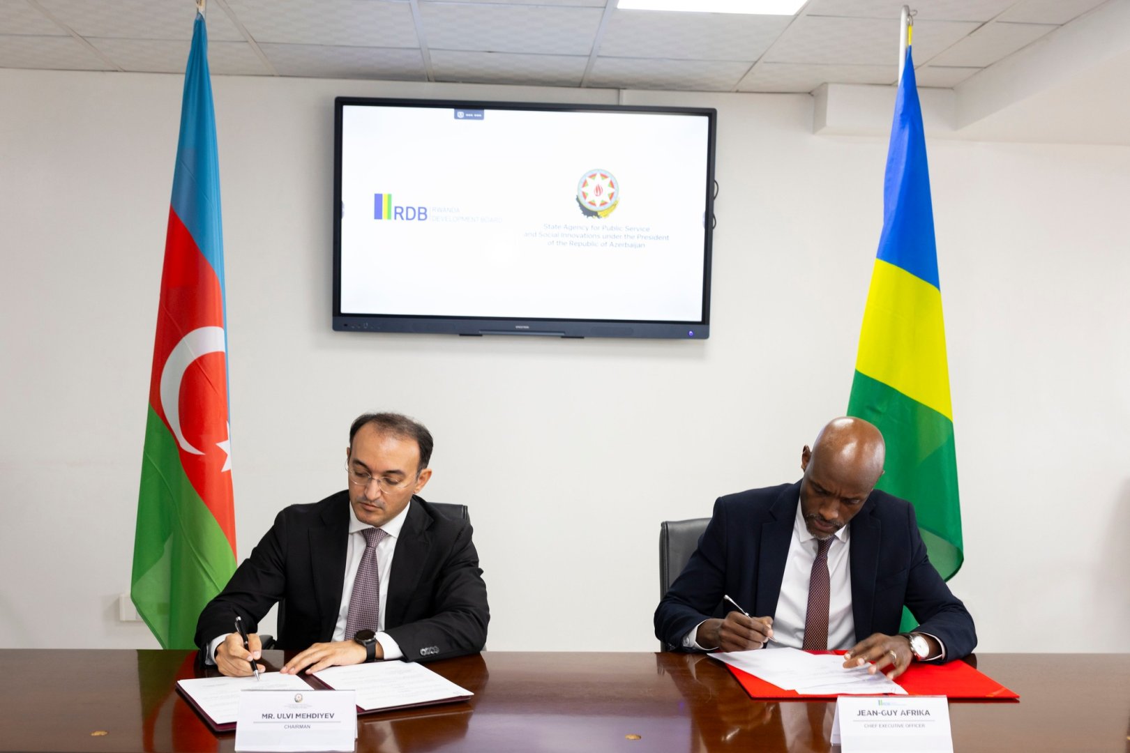 “ASAN xidmət” təcrübəsi Ruandada tətbiq ediləcək (FOTO)