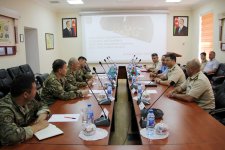 Qazaxıstan hərbi nümayəndələri NATO standartlarının Azərbaycan Ordusunda tətbiqi ilə tanış olublar (FOTO)