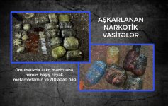 Biləsuvarda mopedlə narkokuryerlik edən şəxs saxlanılıb (FOTO)