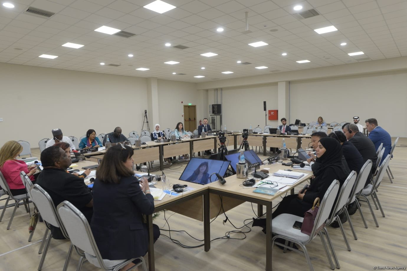 Sevil Mikayılova Yunanıstanda keçirilən Beynəlxalq Parlamentlərarası İttifaqının (IPU) 296-cı sessiyasında iştirak edib (FOTO)