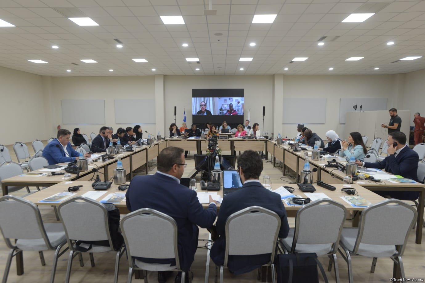 Sevil Mikayılova Yunanıstanda keçirilən Beynəlxalq Parlamentlərarası İttifaqının (IPU) 296-cı sessiyasında iştirak edib (FOTO)