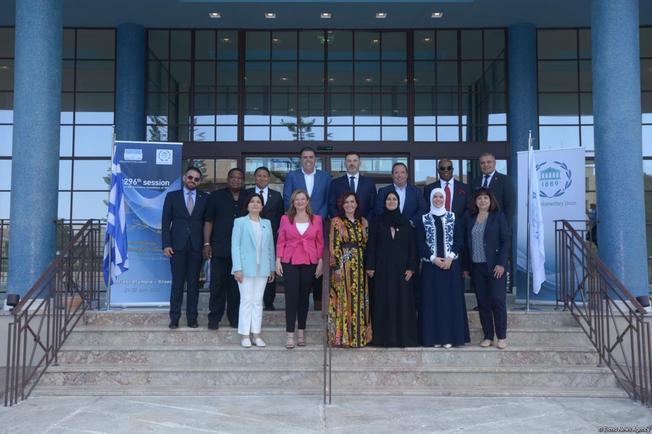 Sevil Mikayılova Yunanıstanda keçirilən Beynəlxalq Parlamentlərarası İttifaqının (IPU) 296-cı sessiyasında iştirak edib (FOTO)