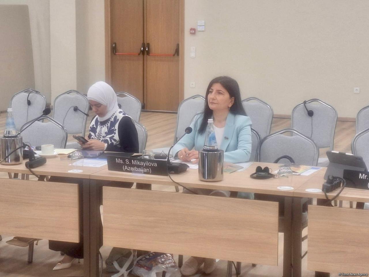 Sevil Mikayılova Yunanıstanda keçirilən Beynəlxalq Parlamentlərarası İttifaqının (IPU) 296-cı sessiyasında iştirak edib (FOTO)