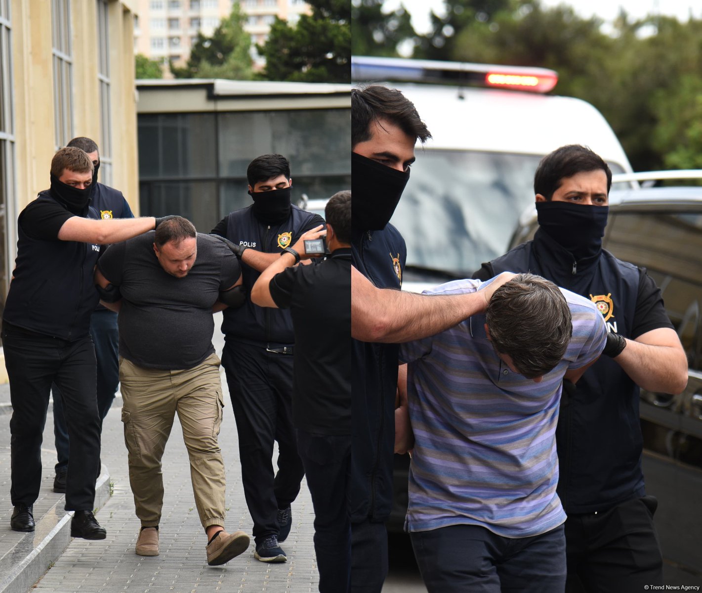 “Sputnik Azərbaycan”ın əməkdaşlarının saxlanılma görüntüləri (FOTO/VİDEO)