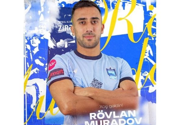 "Zirə" futbol klubu Rövlan Muradovu transfer edib