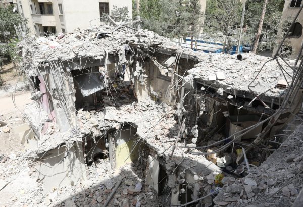 İsrailin İrana hücumu zamanı neçə binaya ziyan dəydiyi açıqlanıb