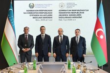 Azərbaycan və Özbəkistan arasında bir sıra sənədlər imzalanıb (FOTO)