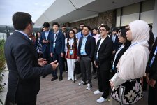 İƏT Gənclər Forumunun nümayəndə heyəti Ağdam şəhərinə səfər edib (FOTO)