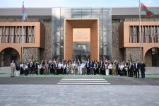 İƏT Gənclər Forumunun nümayəndə heyəti Ağdam şəhərinə səfər edib (FOTO)