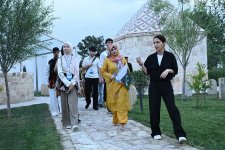 İƏT Gənclər Forumunun nümayəndə heyəti Ağdam şəhərinə səfər edib (FOTO)