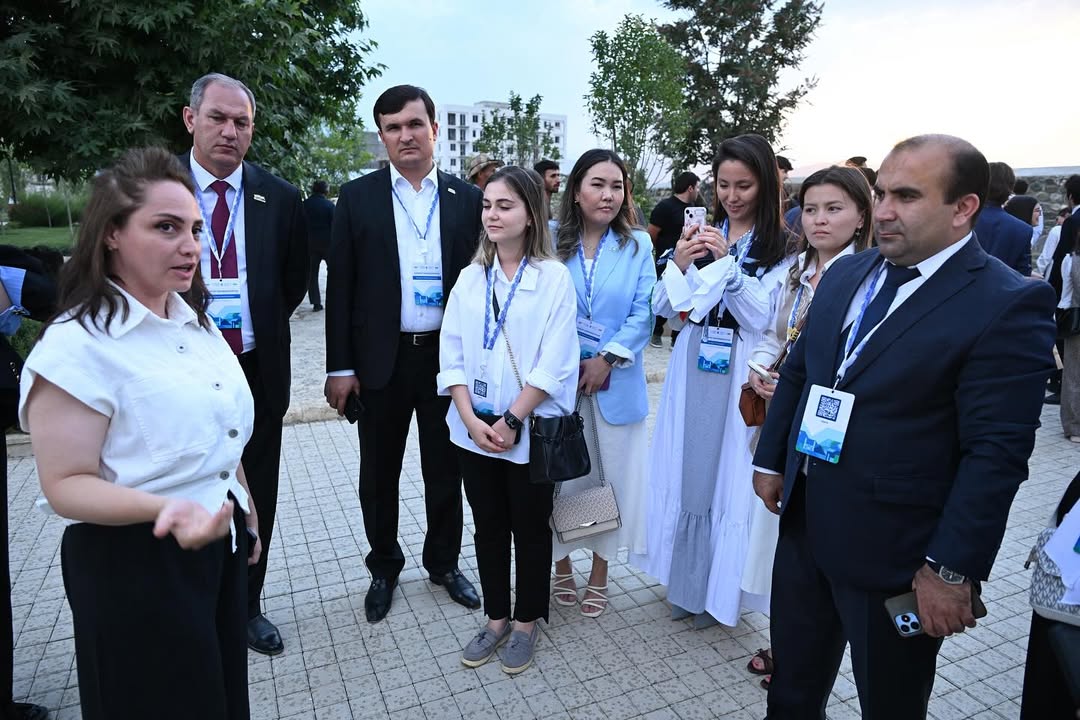 İƏT Gənclər Forumunun nümayəndə heyəti Ağdam şəhərinə səfər edib (FOTO)
