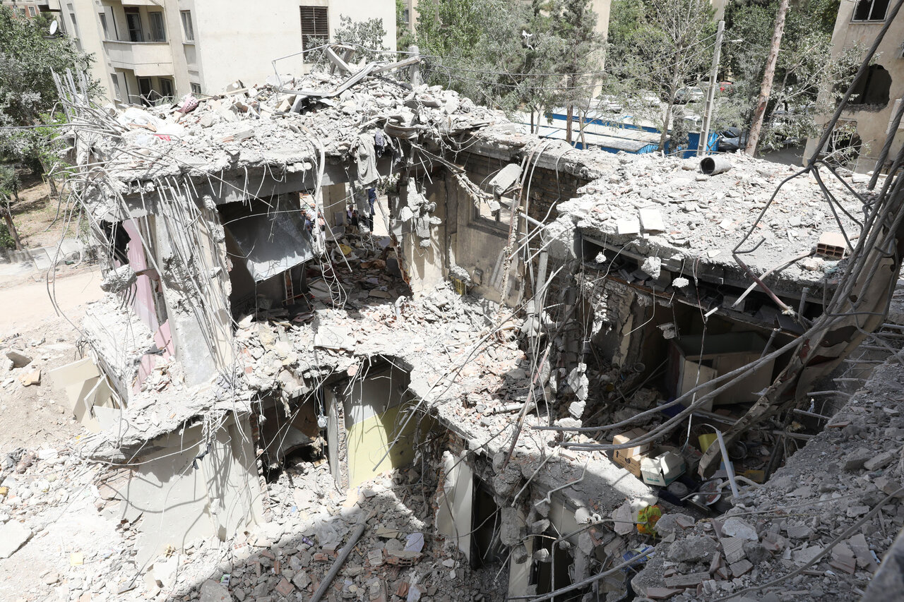 İsrailin İrana hücumu zamanı neçə binaya ziyan dəydiyi açıqlanıb