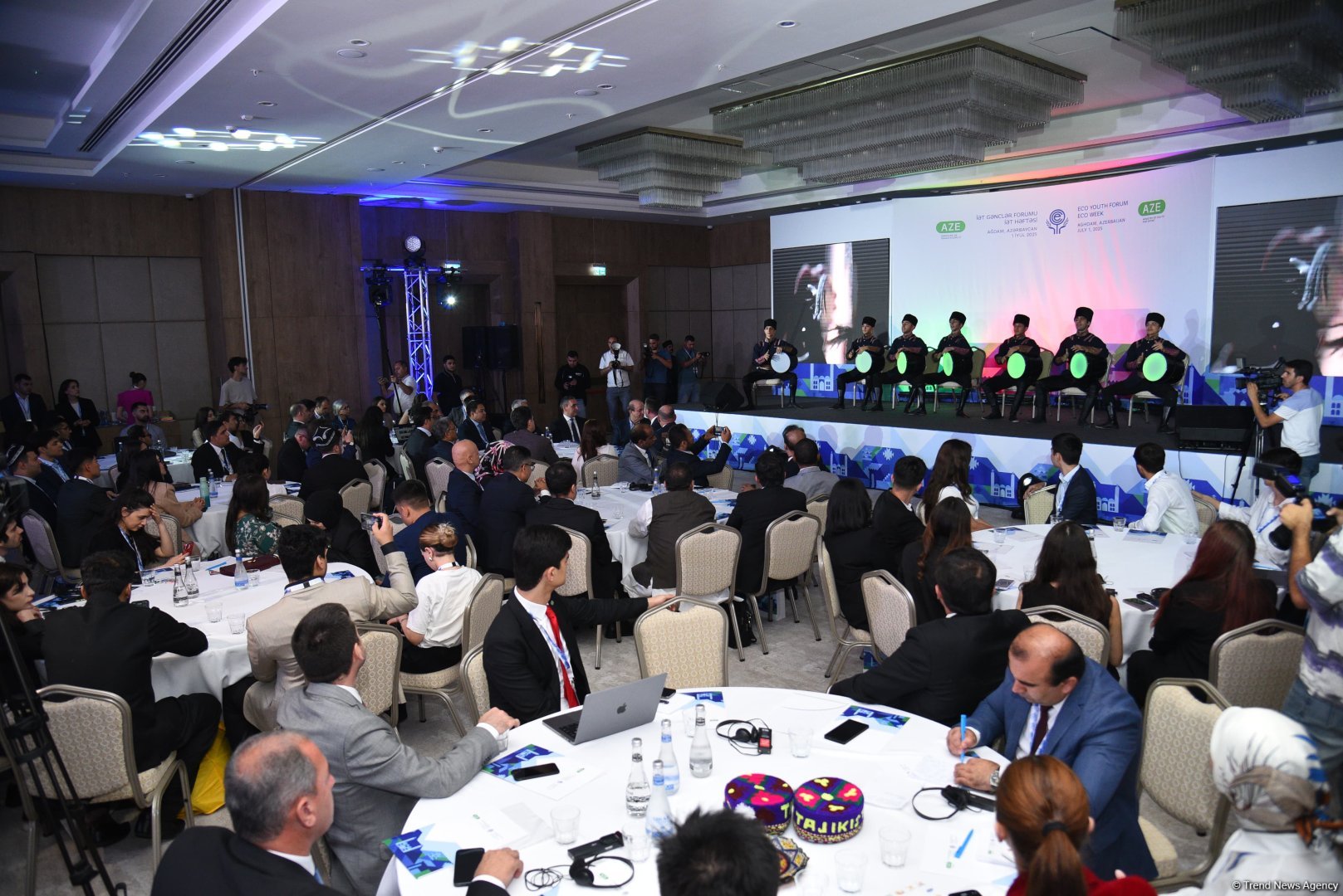 Ağdamda İqtisadi Əməkdaşlıq Təşkilatının Gənclər Forumu keçirilir (FOTO)