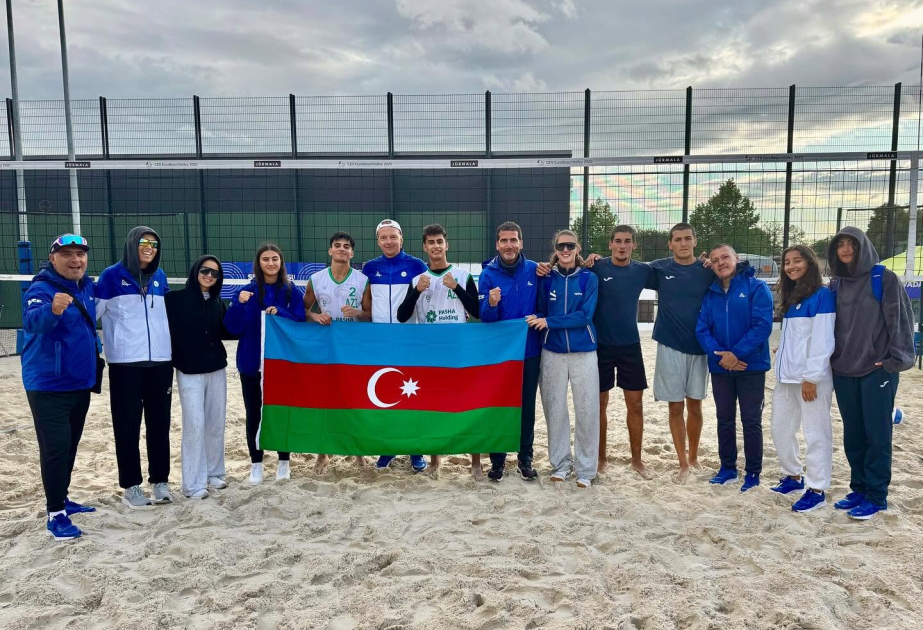Azərbaycanın çimərlik voleybolu üzrə komandası beynəlxalq turnirdə pley-offa yüksəlib