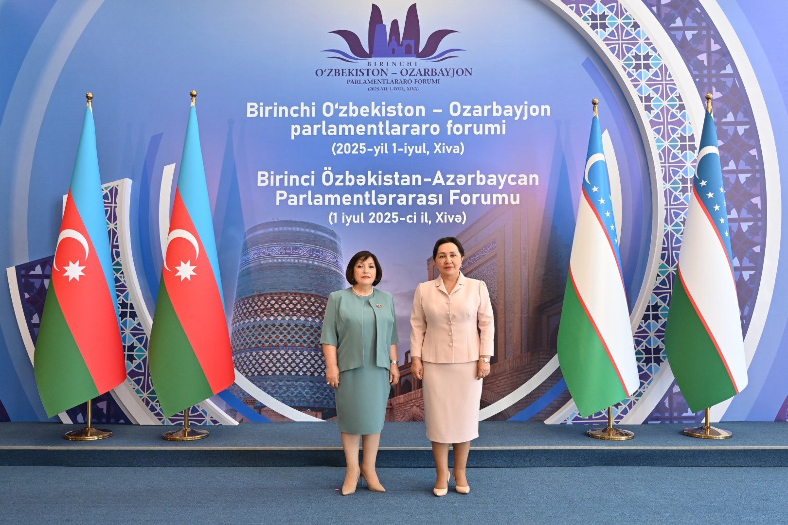 Birinci Özbəkistan-Azərbaycan parlamentlərarası forumunun açılış mərasimi keçirilib (FOTO)