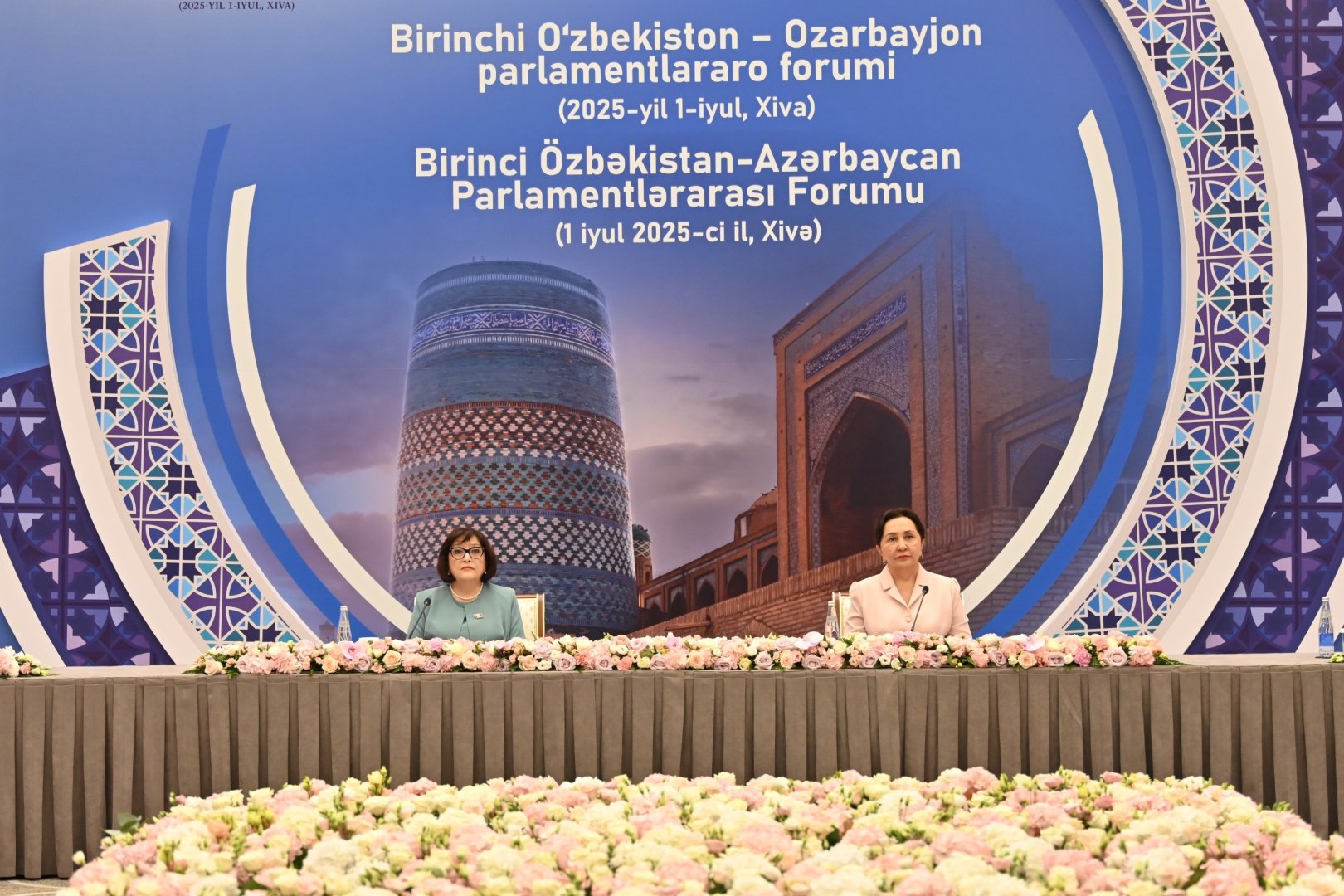Birinci Özbəkistan-Azərbaycan parlamentlərarası forumunun açılış mərasimi keçirilib (FOTO)
