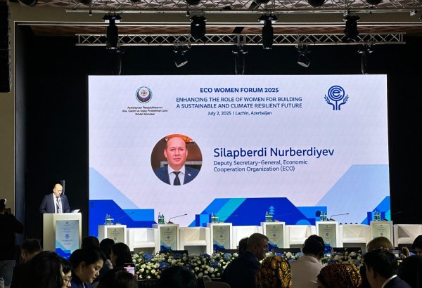 ECO gender bərabərliyi istiqamətində mühüm addımlar atır - Silapberdi Nurberdiyev