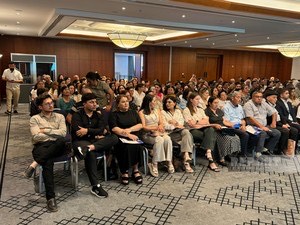 Gürcüstanda azərbaycandilli məktəblərin müəllimlərinin ikinci qurultayı keçirilib (FOTO)