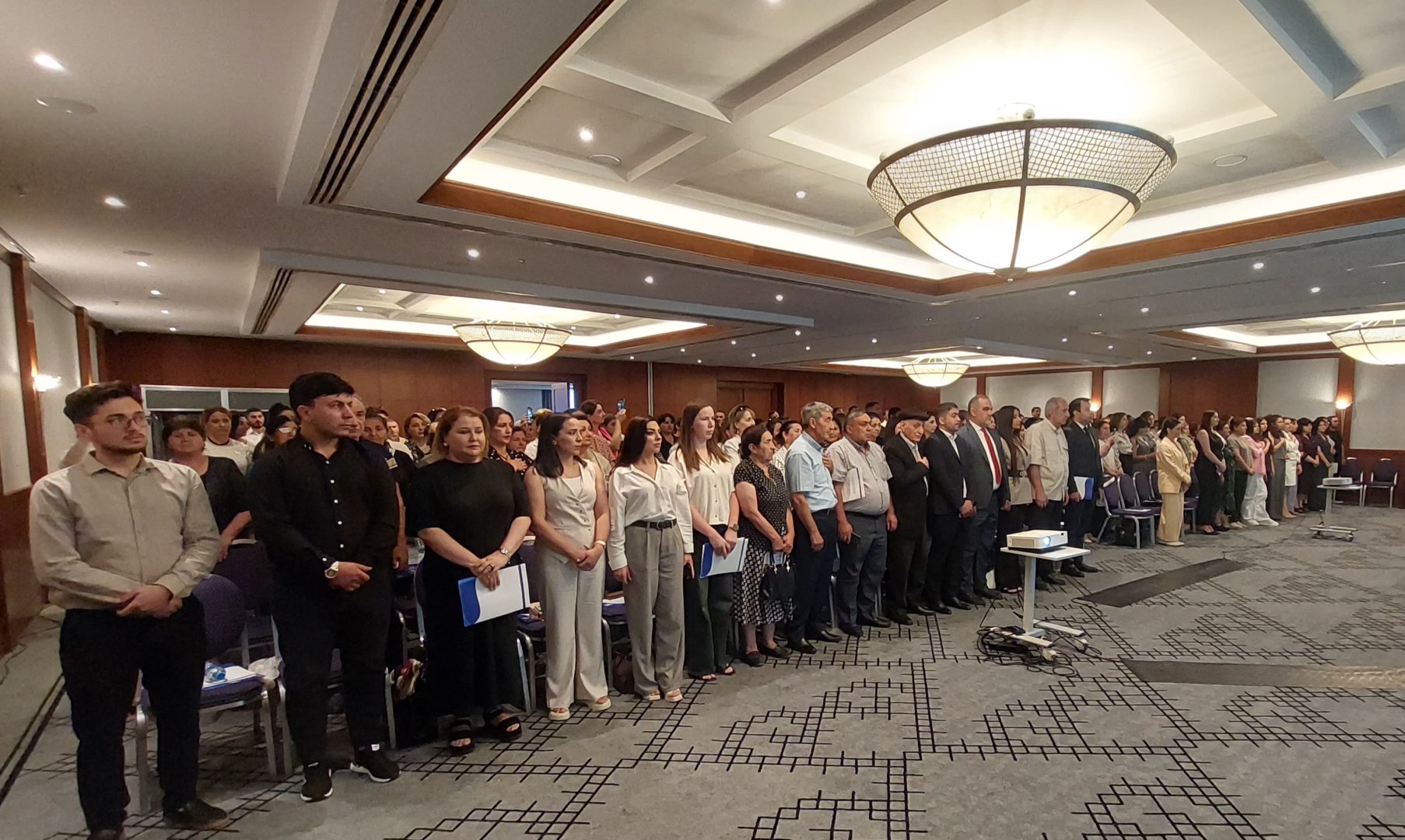 Gürcüstanda azərbaycandilli məktəblərin müəllimlərinin ikinci qurultayı keçirilib (FOTO)