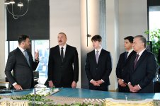 Prezident İlham Əliyev və Prezident Şavkat Mirziyoyev “Sea Breeze” istirahət mərkəzində olublar (FOTO)