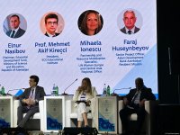 Laçında İqtisadi Əməkdaşlıq Təşkilatının Qadınlar Forumu keçirilir (FOTO)