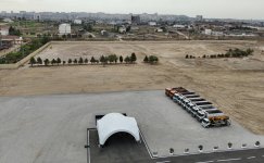 Prezident İlham Əliyev və Prezident Şavkat Mirziyoyev Bakıda “Özbəkistan” parkının təməlini qoyublar (FOTO/VİDEO)