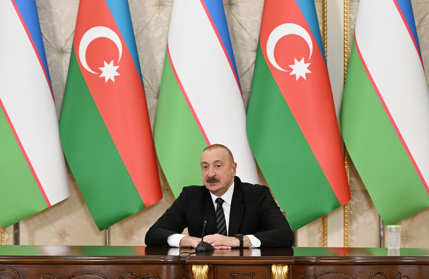 Prezident İlham Əliyev: Azərbaycan və Özbəkistan artıq bir ilə yaxındır ki, rəsmi müttəfiqlərdir (TAM BƏYANAT)