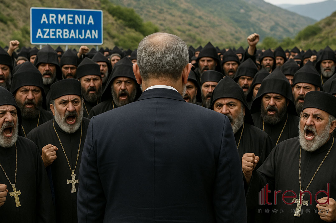 Paşinyan sülhdən, keşişlər müharibədən danışır
