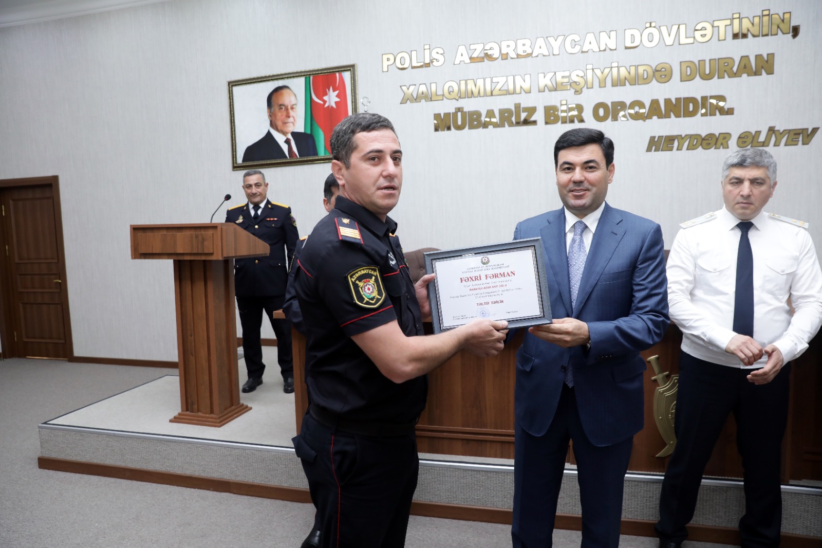 Xaçmazda Azərbaycan Polisi Günü təntənəli şəkildə qeyd olunub (FOTO)