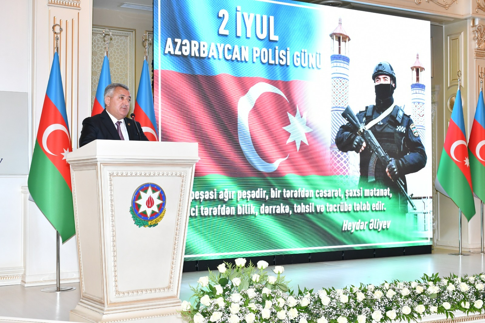 Abşeron rayonunda “2 iyul – Azərbaycan Polisi Günü” qeyd edilib (FOTO)