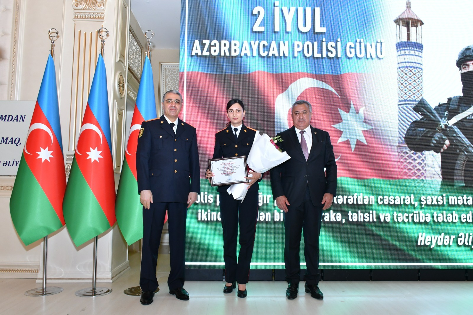 Abşeron rayonunda “2 iyul – Azərbaycan Polisi Günü” qeyd edilib (FOTO)