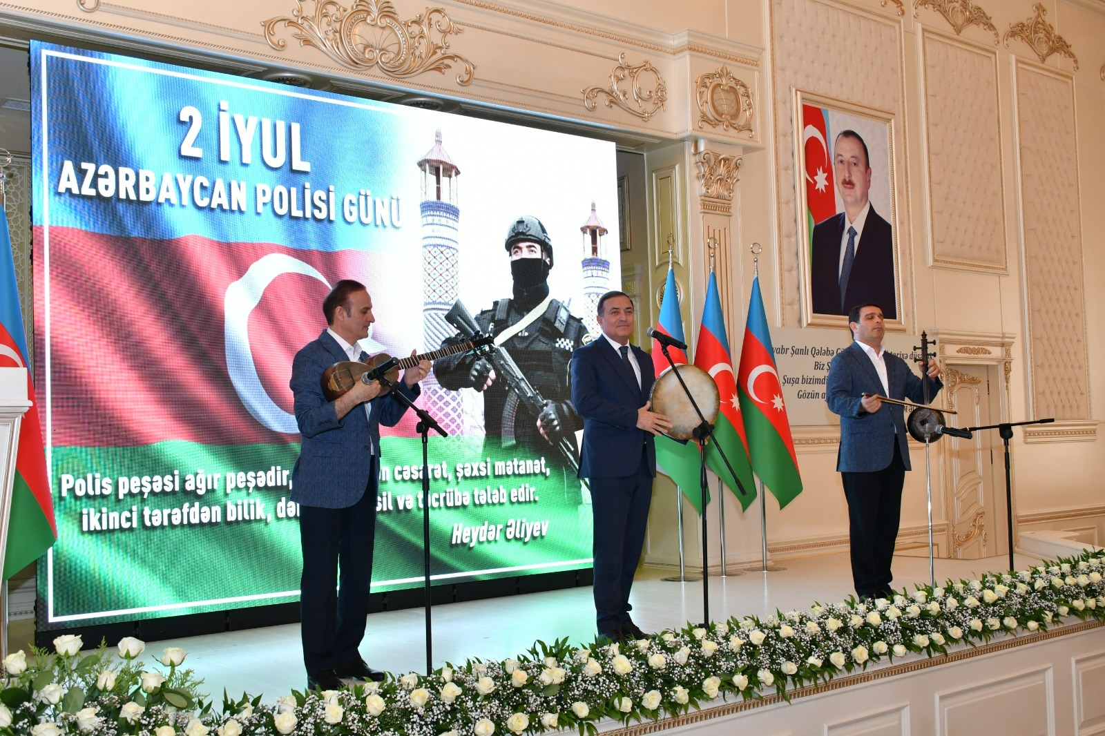 Abşeron rayonunda “2 iyul – Azərbaycan Polisi Günü” qeyd edilib (FOTO)
