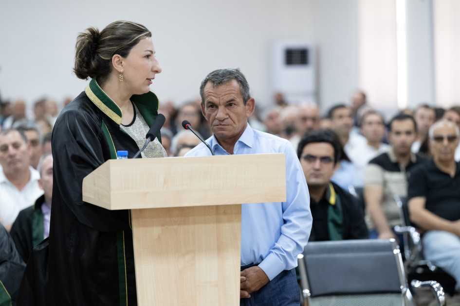 Ermənistan silahlı qüvvələrinin əsir və girov götürdükləri azərbaycanlılara verdiyi işgəncələrlə bağlı məhkəmədə ifadələr dinlənilib (FOTO)