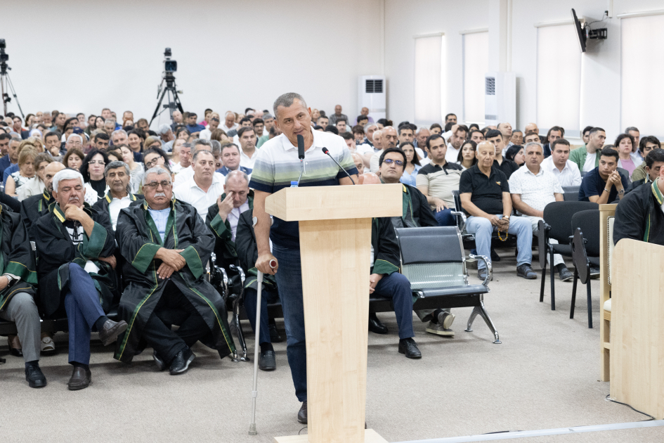 Ermənistan silahlı qüvvələrinin əsir və girov götürdükləri azərbaycanlılara verdiyi işgəncələrlə bağlı məhkəmədə ifadələr dinlənilib (FOTO)