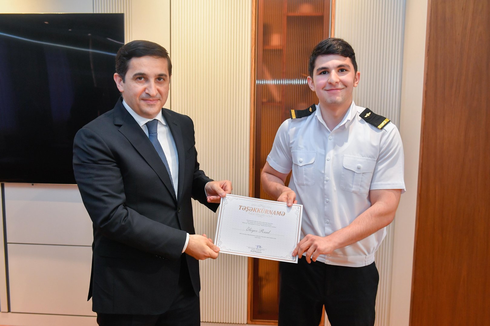 Milli Aviasiya Akademiyasının rektoru, akademik Arif Mir Cəlal oğlu Paşayev və Azərbaycanın Ədliyyə naziri Fərid Əhmədov arasında birgə əməkdaşlıq haqqında Memorandum imzalanıb (FOTO)