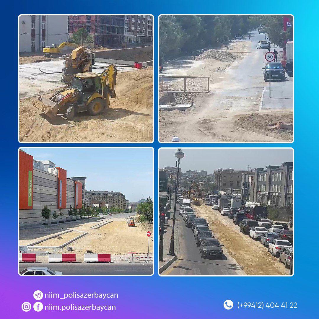 Bu yollarda hərəkətə məhdudiyyət qoyulub - SİYAHI (FOTO)