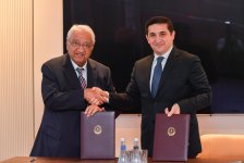 Milli Aviasiya Akademiyasının rektoru, akademik Arif Mir Cəlal oğlu Paşayev və Azərbaycanın Ədliyyə naziri Fərid Əhmədov arasında birgə əməkdaşlıq haqqında Memorandum imzalanıb (FOTO)